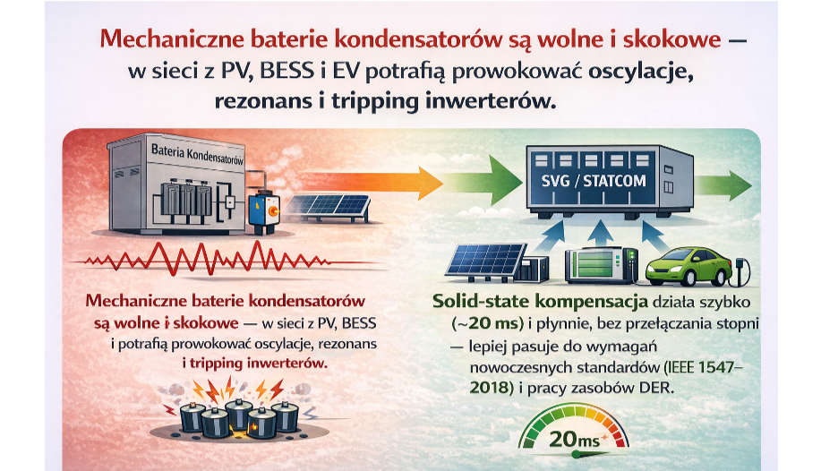Dlaczego konwencjonalne baterie kondensatorów zawodzą?
