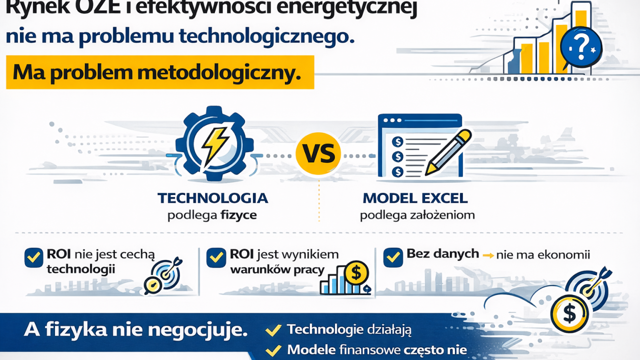 Dlaczego wiele projektów OZE i energooszczędności nie osiąga zakładanych efektów?