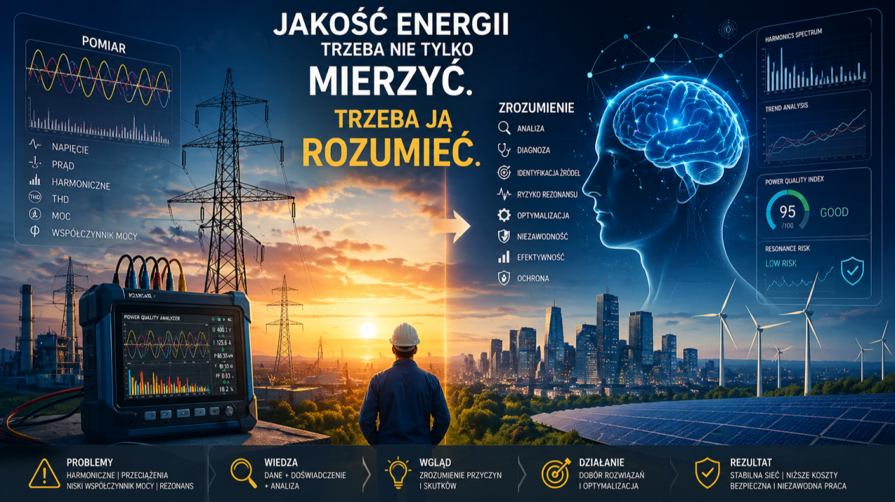 Jakość energii: pomiar to dopiero początek
